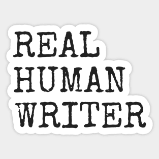 Real Human Writer - V3 Sticker
